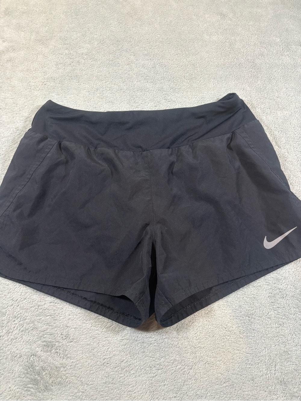 Nike Women's Eclipse Dri-FIT Running Shorts Black - Size Small